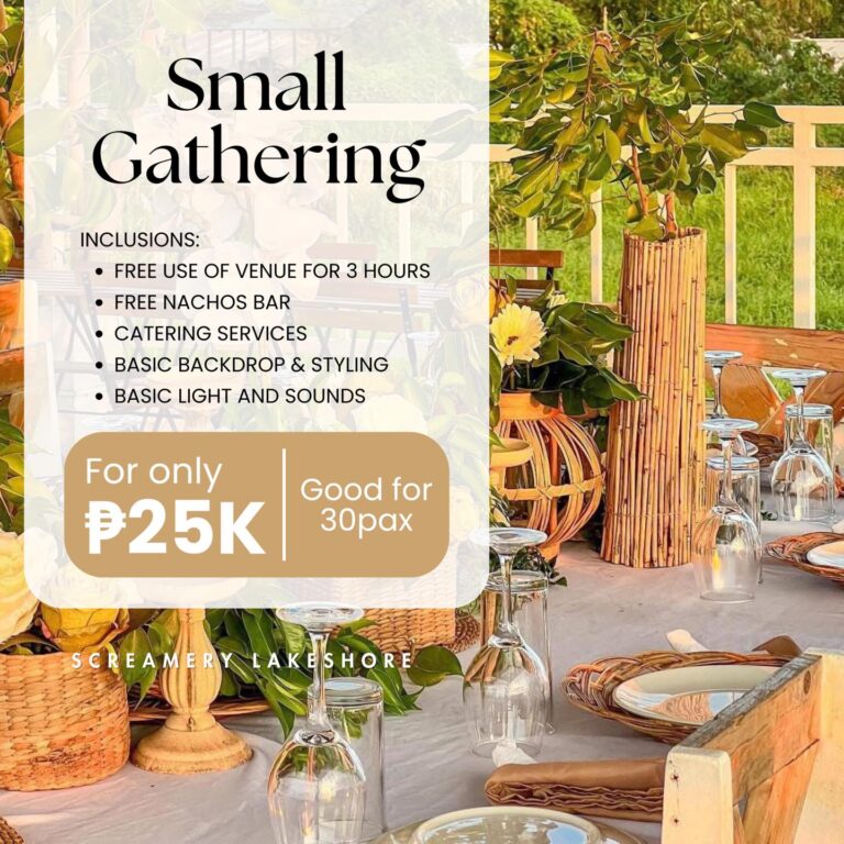 Small Gathering for 25k PHP